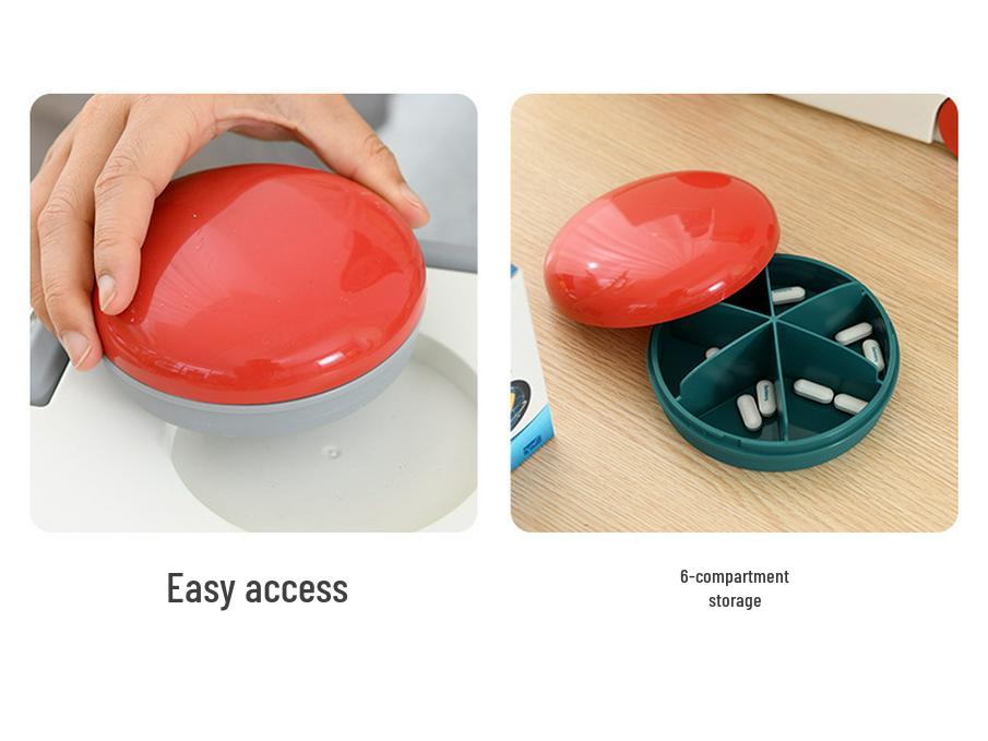 Large Portable Plastic Medicine Storage Box for Household Use