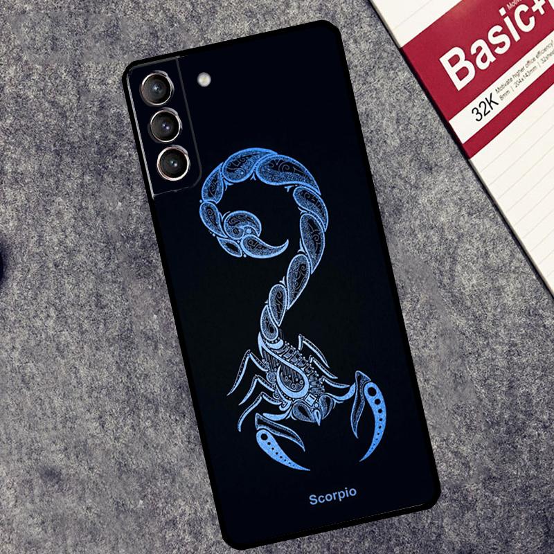 Zodiac Sign Case For Samsung Galaxy S24 S23 S22 S21 Plus Ultra Note 20 S9 S10 Note 10 S20 S21 FE Cover