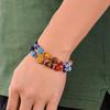 Cosmic Galaxy Solar System Bracelet Female Transfer Beads Eight Planets Natural Hand-woven Student Beads Natural Stone Bracelet