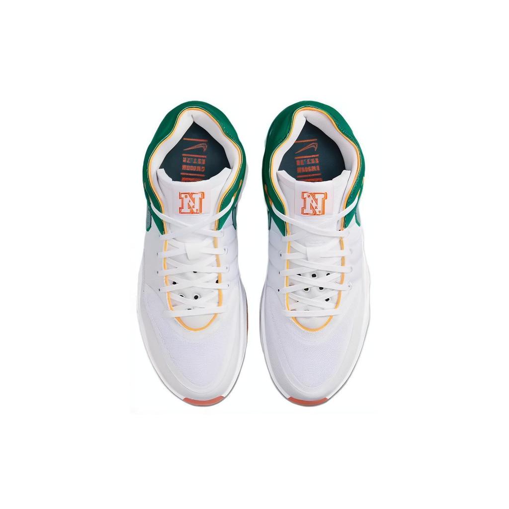 Nike Air Zoom GT Hustle 2 EP Swoosh Squad Men Sneakers White Malachite Pure-Platinum DJ9404-103