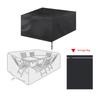 Outdoor Garden Oxford Cloth Waterproof Table Chair Dust Cover Sun Shade Protector(250*250*90)