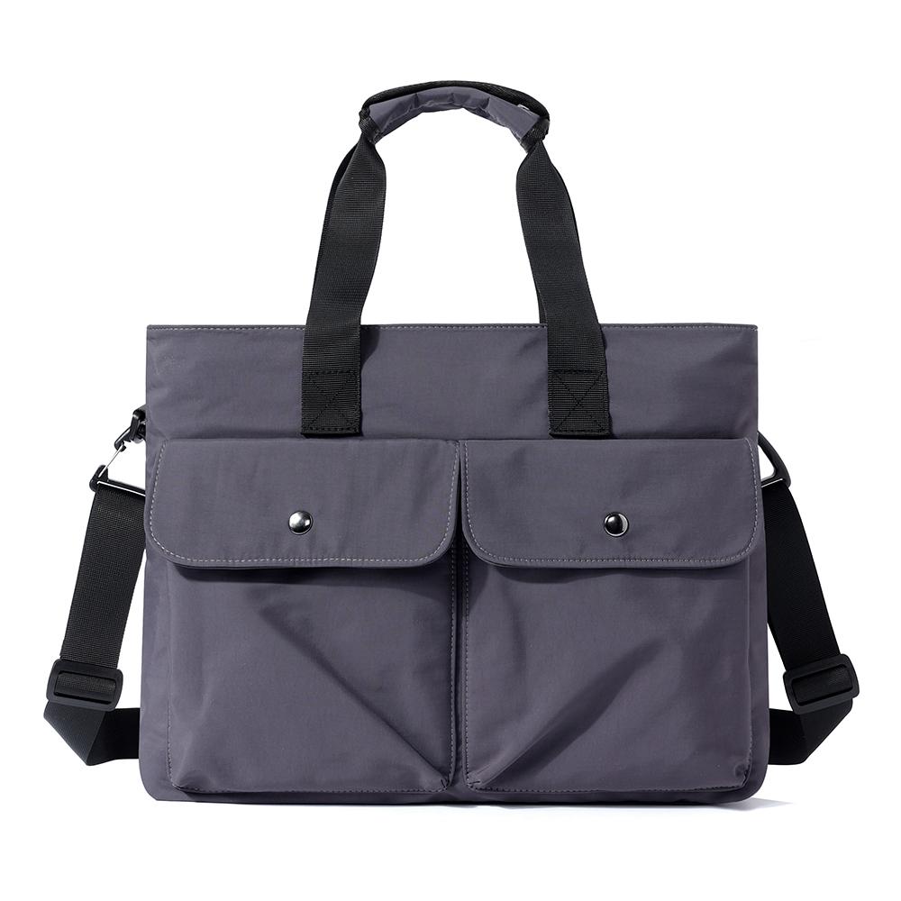 Large Capacity Tote Bag Fashionable Simplistic Single Shoulder Commuter Bag Casual Travel Nylon Men's Crossbody Bag