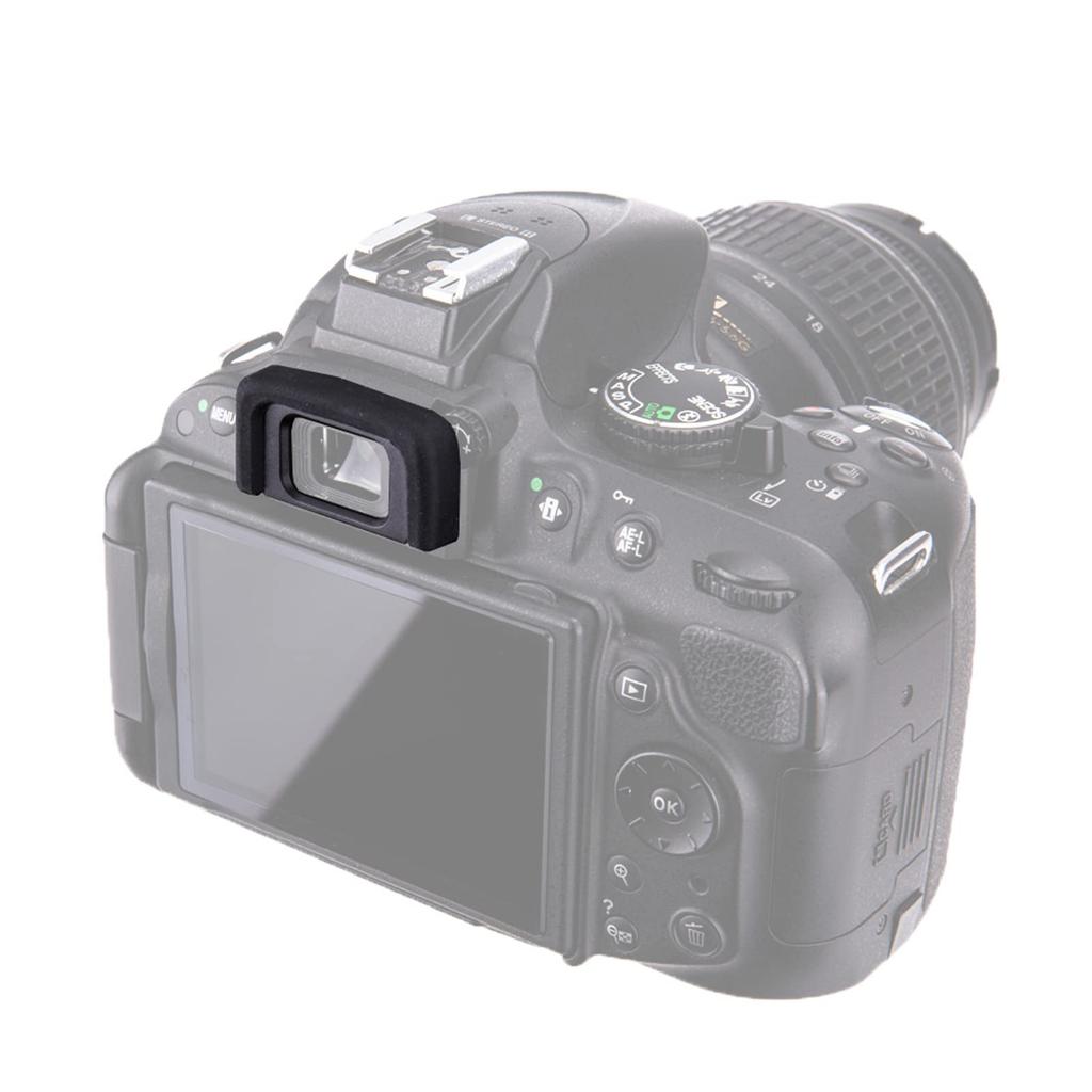 Set of 2 JJC Eyecups and Eyepieces for Nikon and D5000 Compatible with Nikon DK-25 D3500, D3400, D3300, D3200, D3100, D3000, D5600, D5500, D5300,