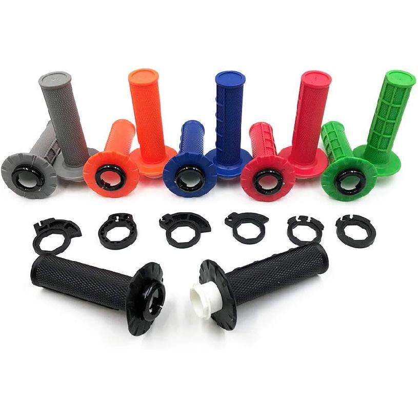Lock-on Grips Handle Non Slip Handlebar with The Snap-on Cam To Match More Dirt Bike Models Fit for CRF250R YZ125/250 YZ125X KX125/250 RM125/250