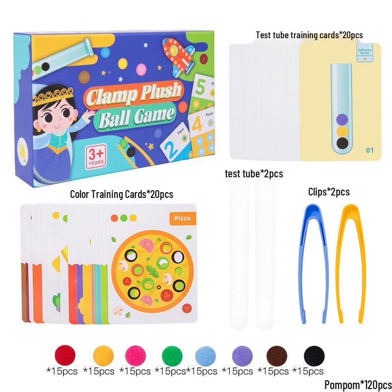 

Early Education Puzzle: Children s Wool Bead Game for Hand-Eye Coordination