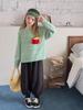 Yuchen Girls' Fleece-Lined Sports Joggers - Winter 2025 New Arrival