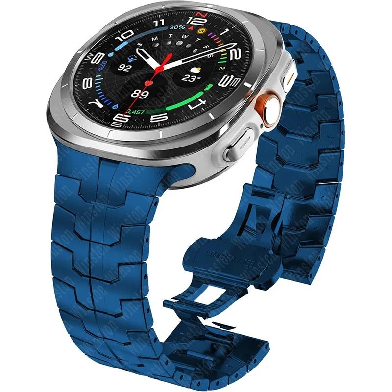 Bracelet for Samsung Galaxy Watch Ultra 2025 Correa Stainless Steel Metal Band for Samsung Ultra 7 Galaxy Ultra 47MM Wrist Strap
