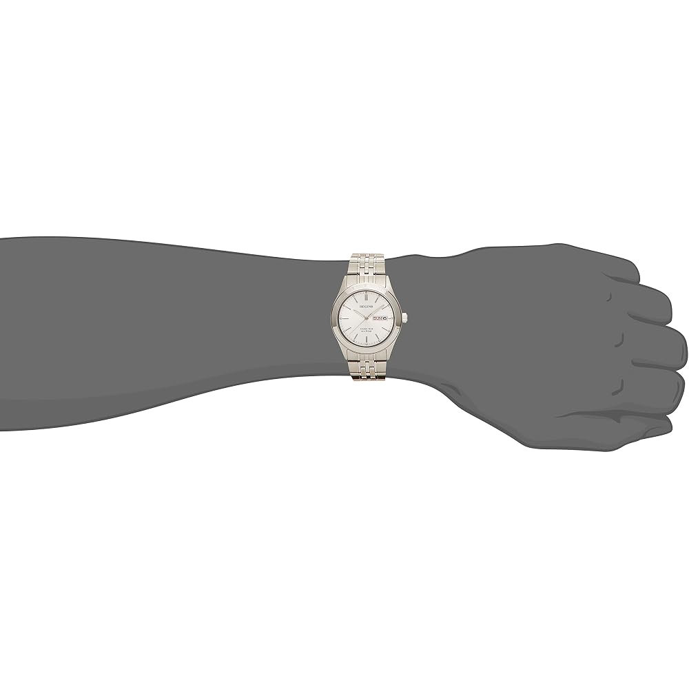 Citizen KM1-113-11 Solartech Men's Business Metal Watch, Easy To See, Date, Day, Second Hand, N...