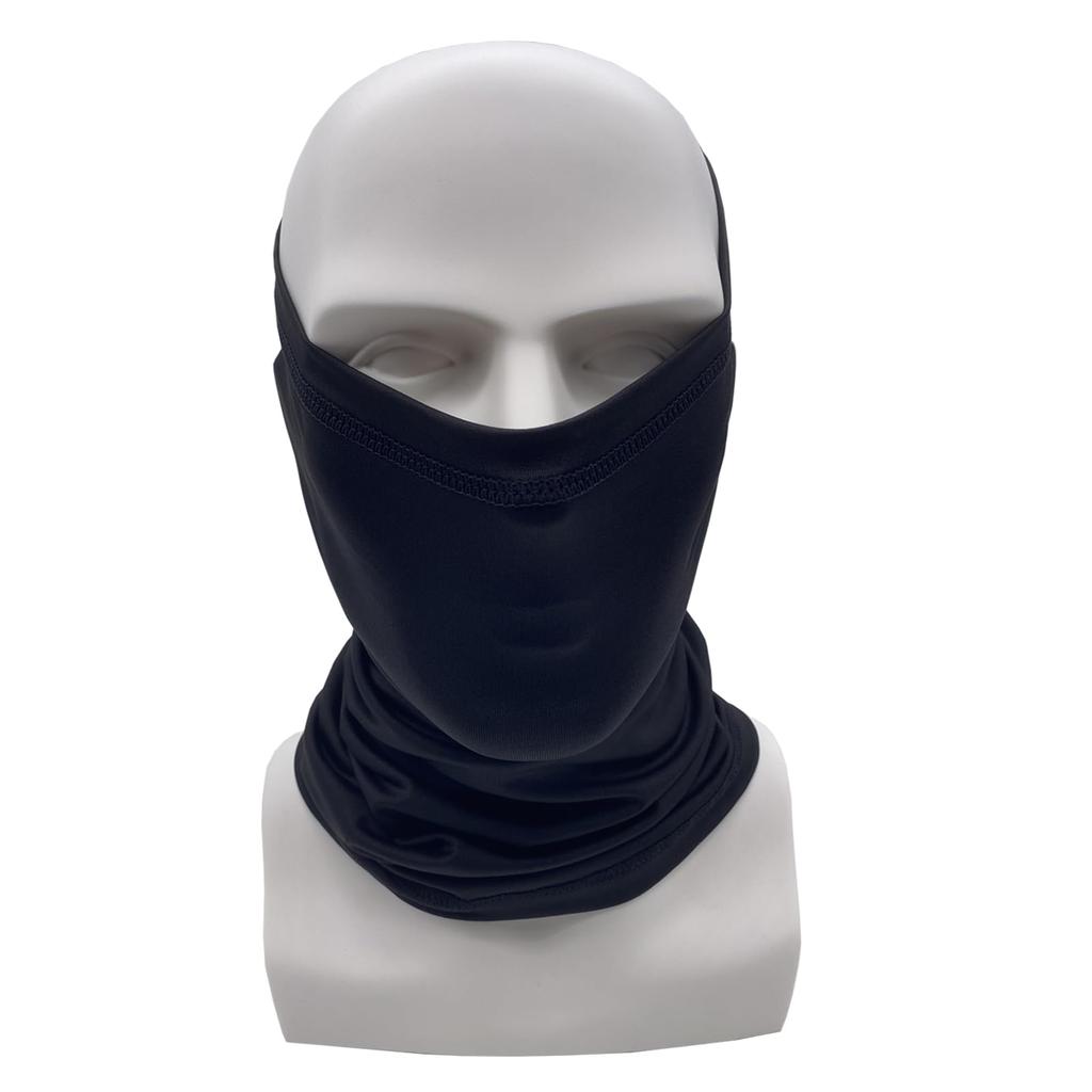BIWOWE Gesichtsbedeckung, Atmungsaktiv, Schweißabsorbierend, Schnelltrocknend, Hohe Elastizität, Halsbedeckung, Schlauchschal, Herren,