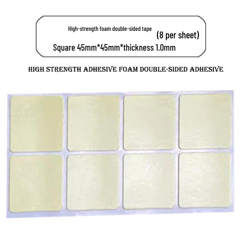 High-Viscosity Waterproof White PE Foam Double-Sided Adhesive Hook Tape