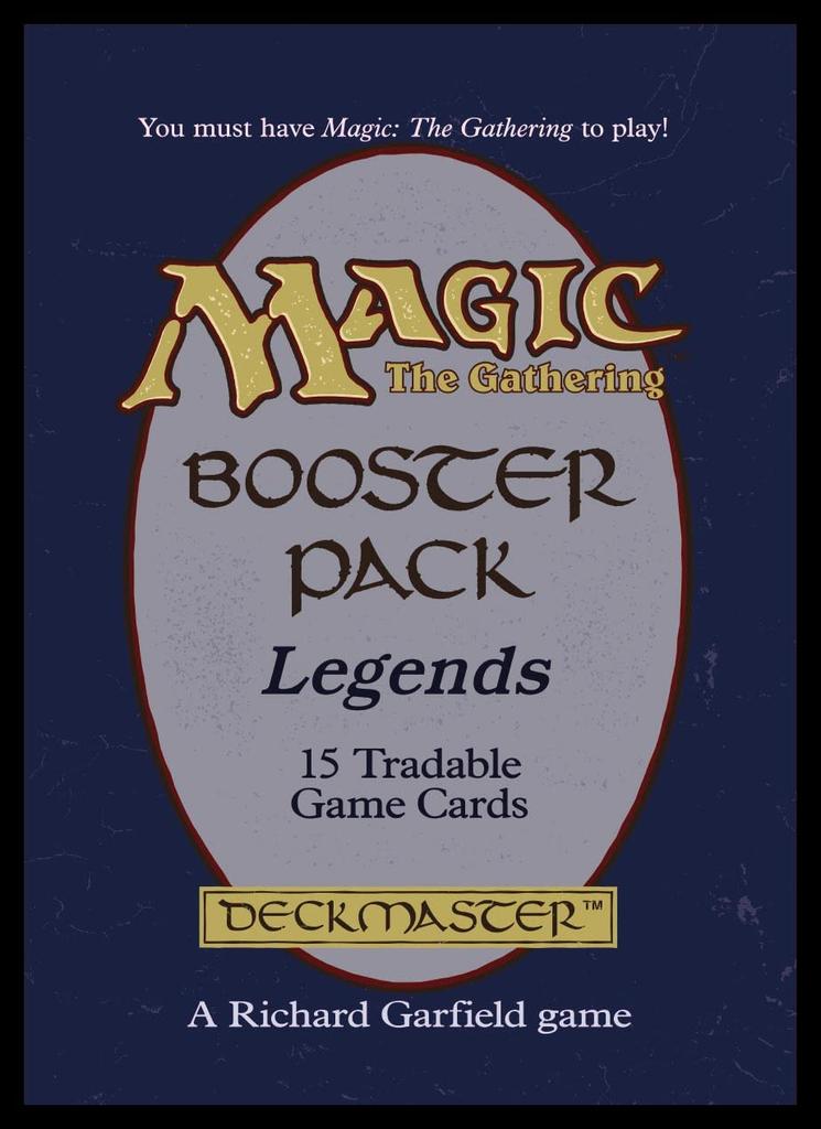 The Gathering Players Card Sleeve RETRO CORE Magic "Legend" MTGS-250