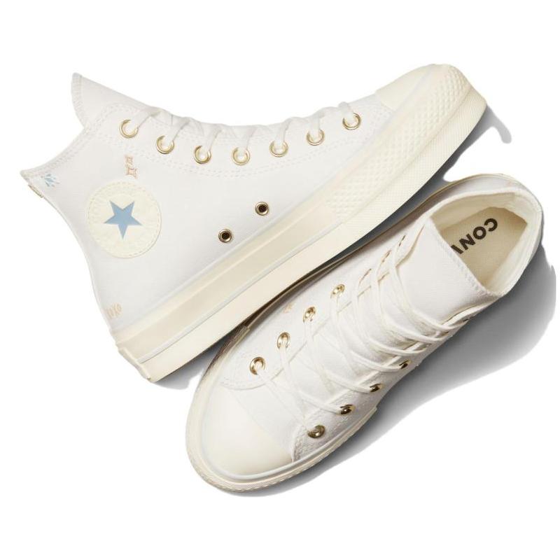 Converse Chuck Taylor All Star Comfortable & Versatile High Top Espadrilles Women's White