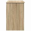Desk in Sonoma Oak Finish 90 x 49 x 75 cm Engineered Wood