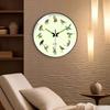 Bird Themed Wall Clock 8 Inch Dia Decor Accessories Silent Lightweight for Kid’S Room