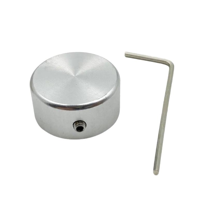 Quick Installation Guitar Pedal Knob Caps with 6 Color Enhancing Grip Control Nonslip Metal Texture for Repairing