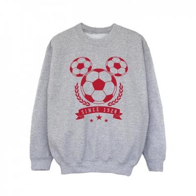 Girls Mickey Football Head Sweatshirt