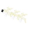 Multifunctional Outdoor Christmas Lighting 3 Reindeer Figures Lawn Ornaments