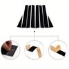 Window Decal Pillar Posts Sticker Cover Door Trim Car Accessories Glossy Black Fit For Nissan X-trail Rogue 2008 2009 2010-2013