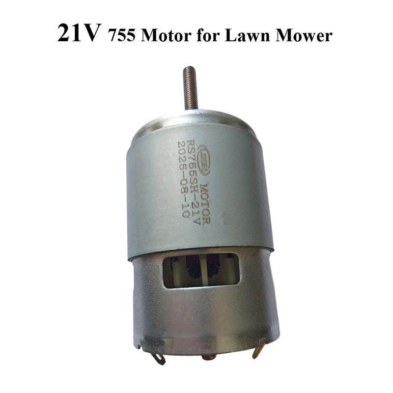 Elektrowerkzeugteile Wartungszubehör RS755 Gleichstrom 21V Langwellenmotor Rotor Rasenmäher Graskantenschneider Rotator Ersatzteile