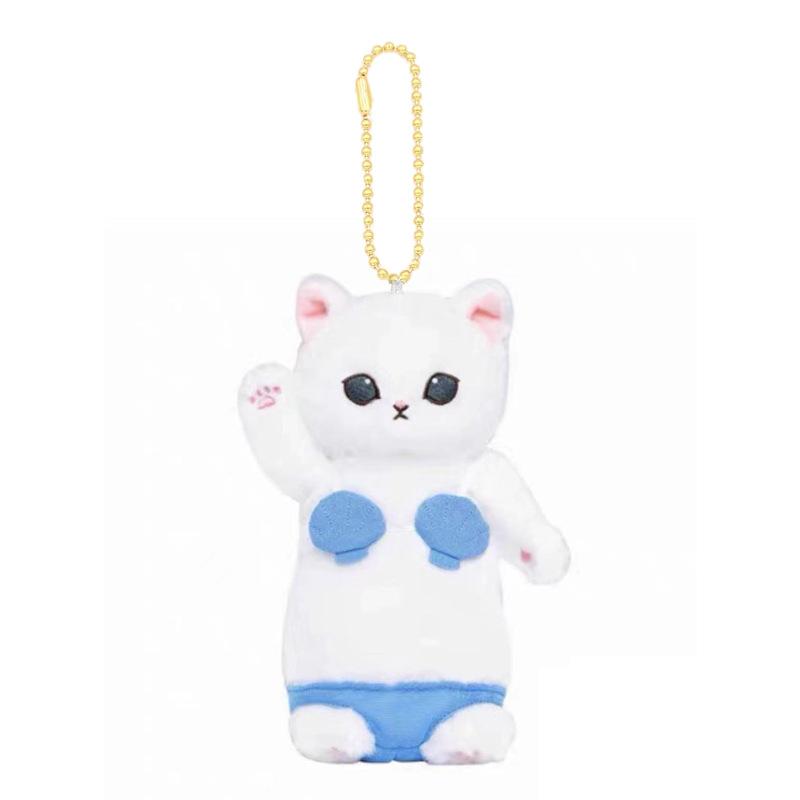 Huggable And Soft Red Bikini Shark Cat Plush Toy 14cm With Short Material Plush