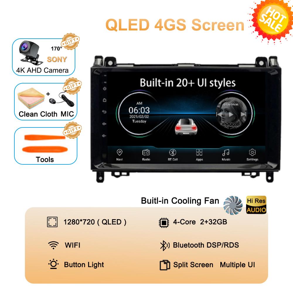 

Android 14 автомобильный радиоприемник 9 для Mercedes Benz B200 Sprinter W906 W639 AB Class W169 W245 Viano Vito мультимедиа GPS DVD видеоплеер