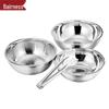 Bernice Stainless Steel 4-Piece Basin Set