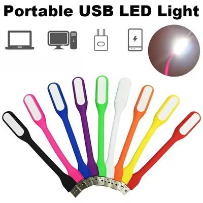 Mini USB LED Světlo Přenosné Čtení DC 5V Skládací Lampa na Ochranu Očí pro Mobilní Napájení Počítač LED Noční světlo