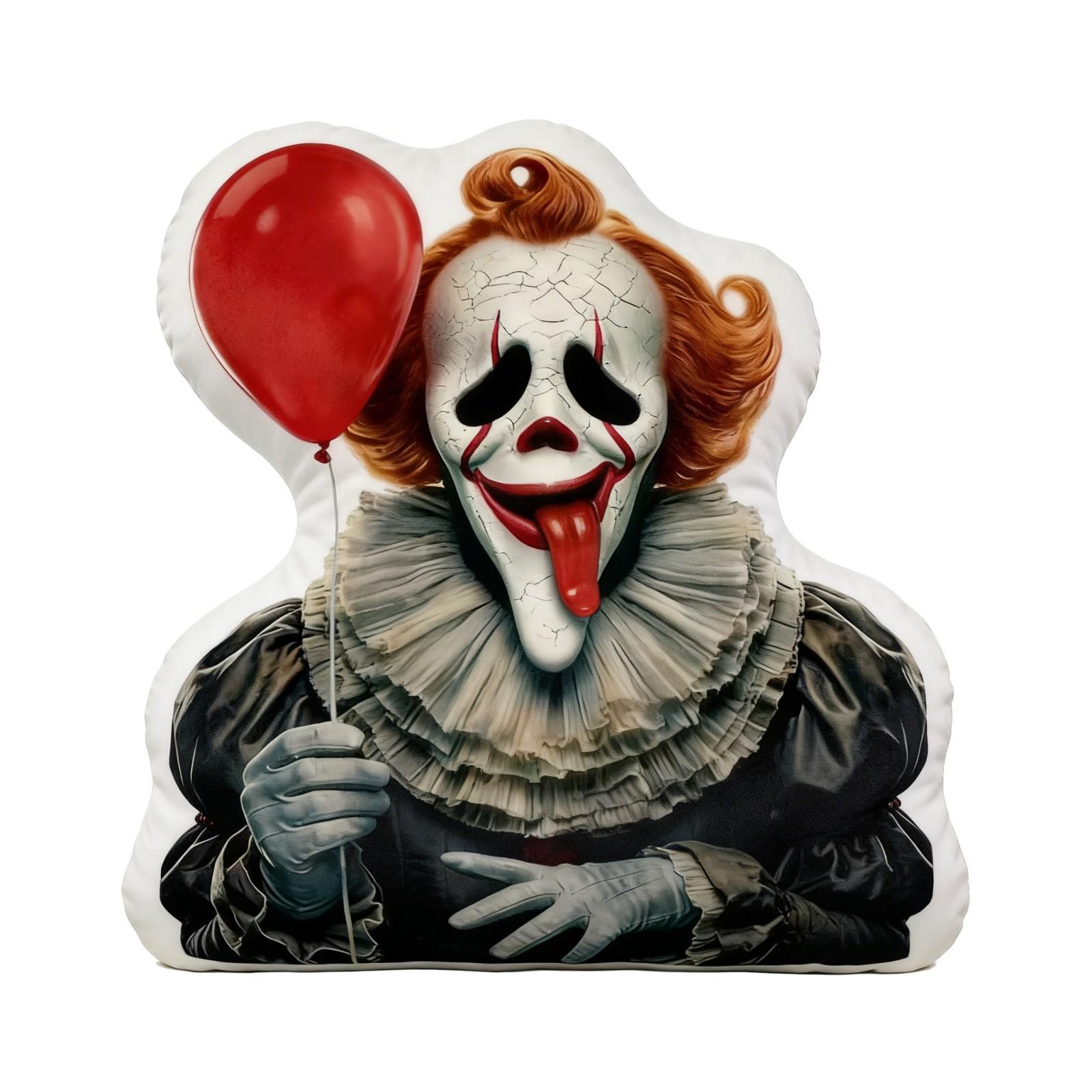 

Hot Movie Souvenirs - Movie-themed Throw Pillow - Movie Featuring Scary And Terrifying Characters Throw Pillow 45cm (longest Side) One Size