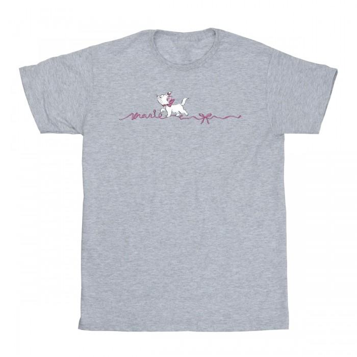 The Aristocats Girls Marie Ribbon T-Shirt