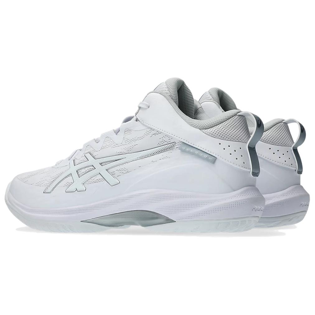 Asics Gelhoop V17 Extra Wide Soft Comfortable Breathable Low Top Basketball Shoes Men Sneaker White 1063A097-100