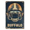 Vintage Buffalo Football Metal Sign 8x12 Inch Aluminum Wall Decor Home Bar Garage