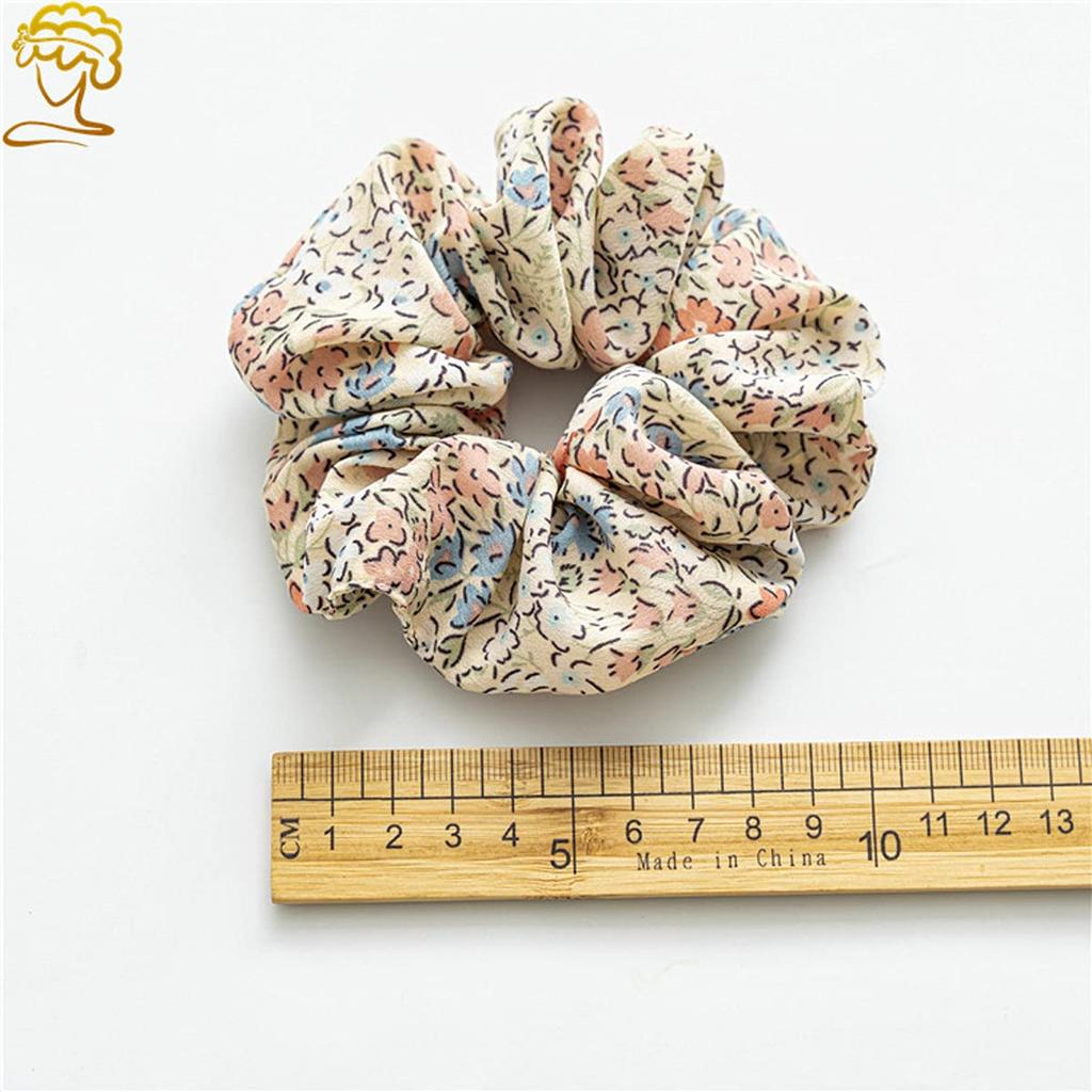Simple Scrunchies for Women and Black Hair Cute Hair Large Hair Scrunchie Elegant and Elegant for Set Set Pattern [SEISEI] Japanese-Style Girls, Ties,