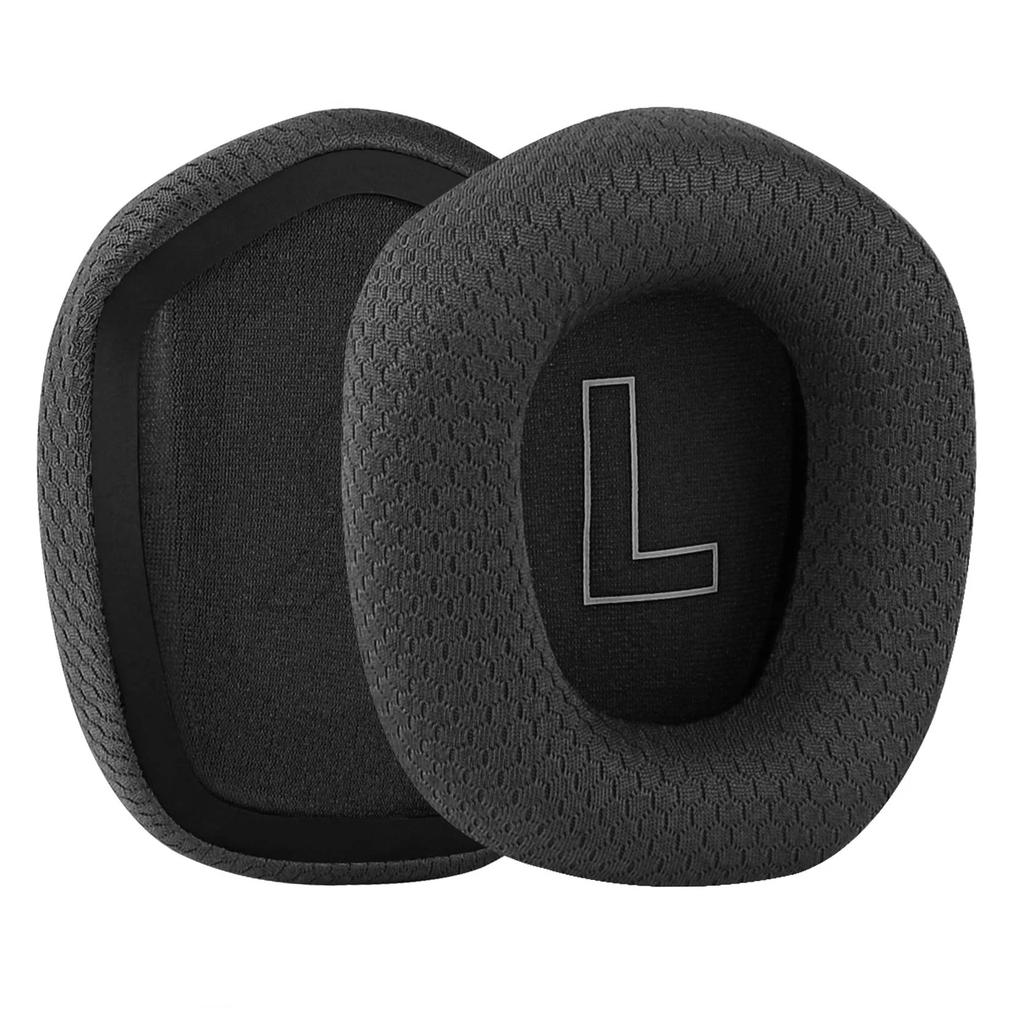 1Pair Replacement Mesh Fabric Earpads Ear Pads Cushion For Logitech G535 G 535 Headphones Headsets Sponge Soft Foam Cushion