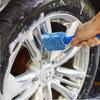 Car Wash Portable Rim Care Microfiber Wheel Tire Rim Brush Car Wheel Wash Cleaning Plastic Handle Auto Washing Cleaner Tools