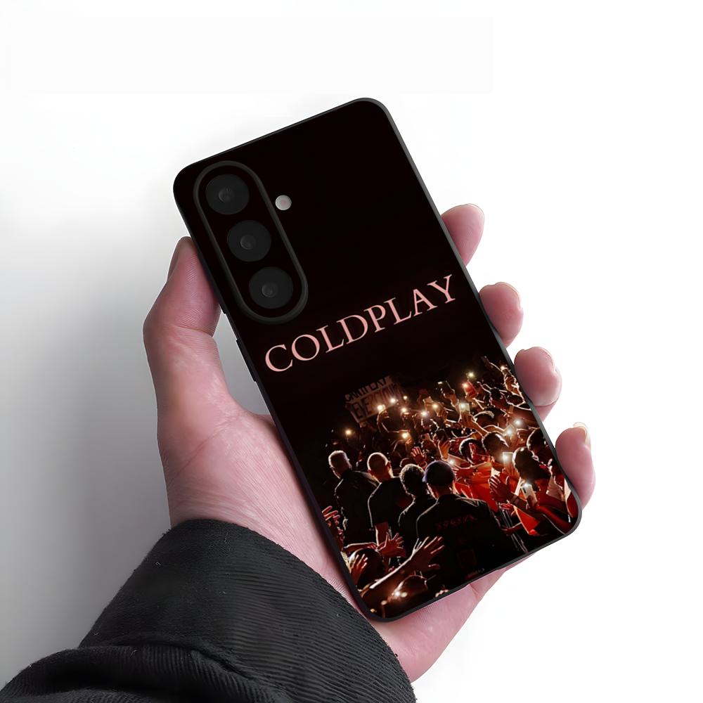 

Band C-Coldplay Phone Case For Samsung S26 S25 Plus S20 S20 Plus S22 Ultra S23 FE S21 Plus S21 Ultra Soft Cover Samsung S24 Ultra