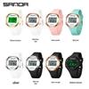 Sanda Teen Multifunctional Luminous Waterproof Alarm Wristwatch