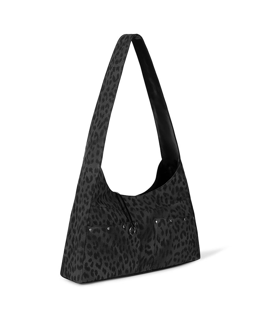 Fennec Bash Slouchy Bag - Leopard Black