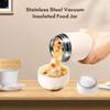 Großvolumiger Baby-Nahrungskrug Edelstahl Vakuumisoliert Kinder-Nahrungskrug für heiße oder kalte Speisen Auslaufsicher Kinder Thermoskanne, 1050ml Deckel