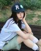 THEMUSEUMVISITOR Ad Embroidery Logo Ball Cap (Navy)