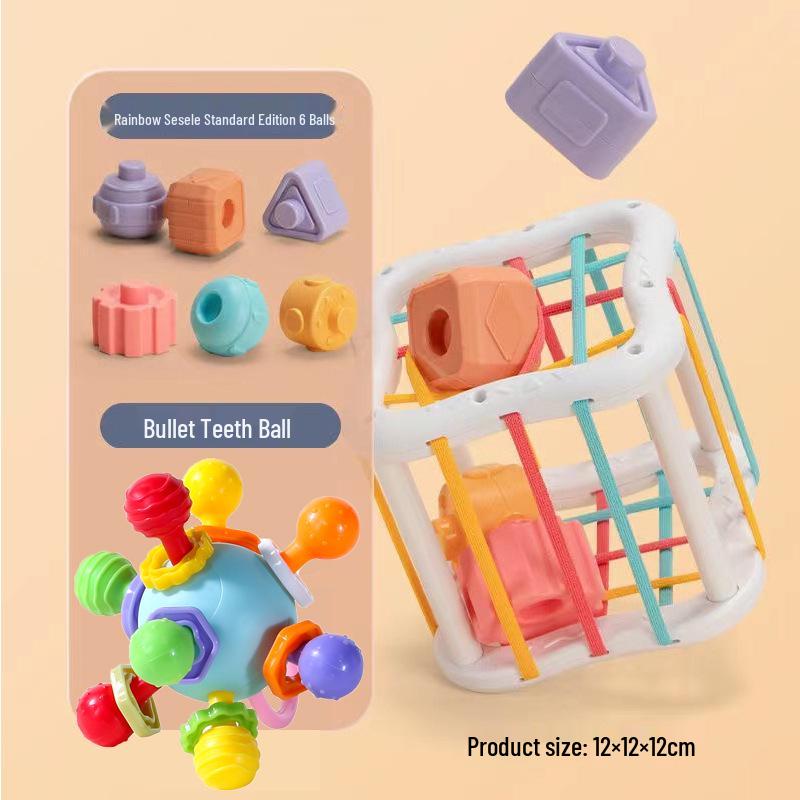Manhattan Baby Teether Ball for Early Learning – 0 to 6 Months