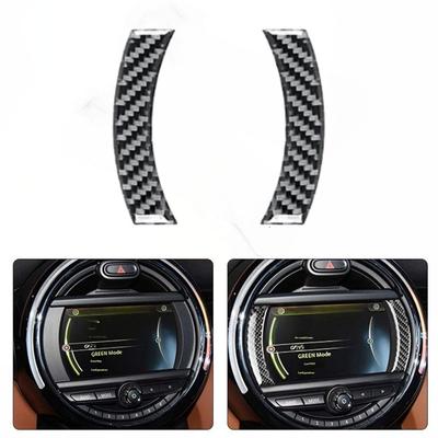 Cooper F60 Carbon Fiber Navigation Decorative Frame Sticker Modification Accessories F54 F55 F56 for BMW Mini