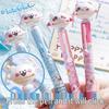 Heat-Sensitive Erasable Gel Pen with Click-Action, Cute Style for Elementary Students, Black Ink