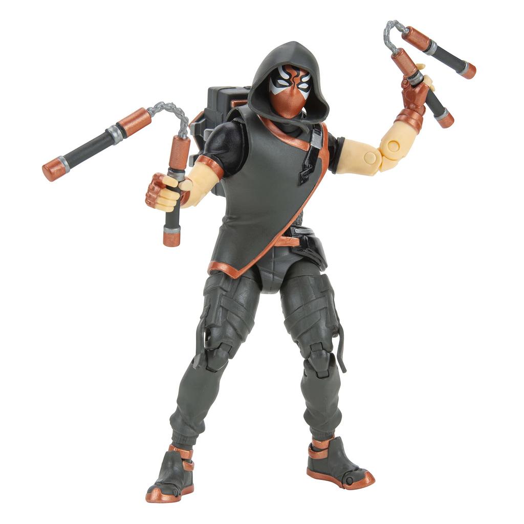 Fortnite Legendary Series Seeker Highly Detailed Figure with Harvesting Scuba Jonesy with Bling on Vendetta and Other Styles 6" Tools, Weapons, Back,