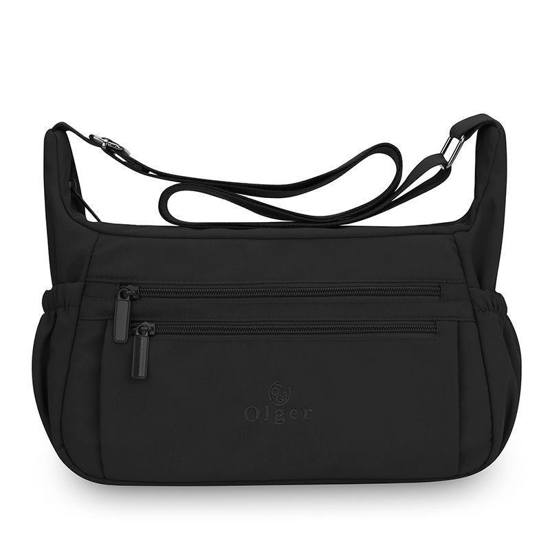 Nylon Waterproof Shoulder Bag Women s Crossbody Bag Multi-layer Lightweight Mother Bag