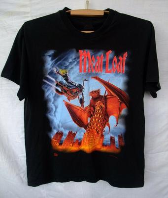 Vintage Meat Loaf The Last World Tour T-shirt Short All Size S To 5XL NE572 Unisex T-Shirt
