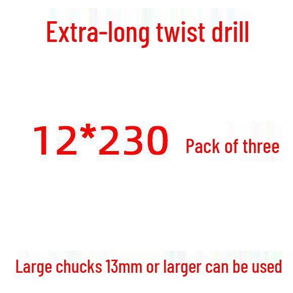 Extended Hex Shank Forstner Drill Bit for Woodworking - Door & Panel Hole Opener