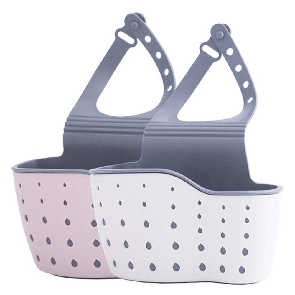 Kitchen Drain Hanging Basket Wash Sponge Brush Holder Bathroom Leaking Rack Kitchen Drain Hanging Basket Wash Sponge Brush Holder Bathroom Leaking Rack