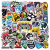 10/30/50pcs Funny Cartoon Vedio Game Gamepad Stickers Cool Joystick Decal DIY Motorcycle Guitar Guitar Graffiti Sticker Toy Gift