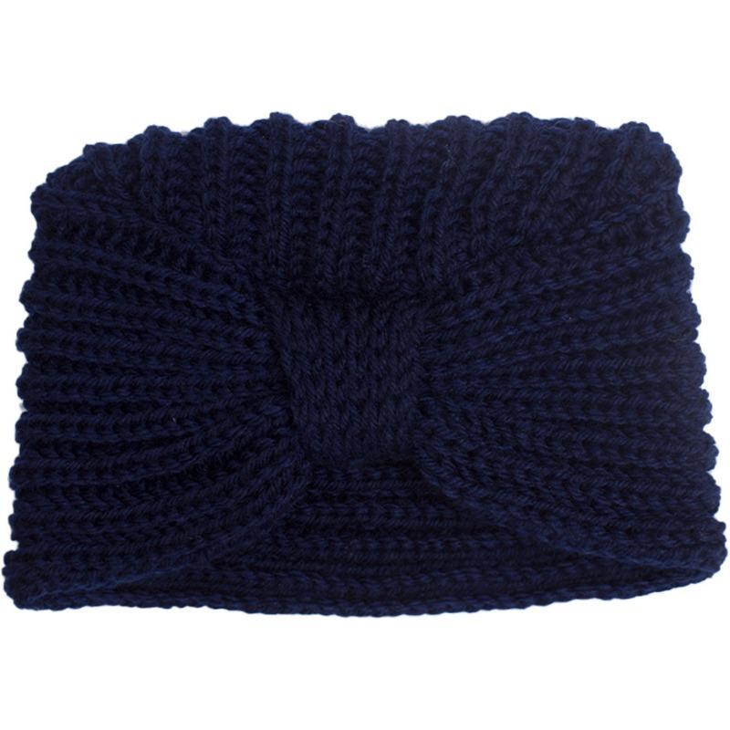Autumn and Winter New Baby Solid Color Wool Hat, Children's Creative Knotted Pullover Hat, Baby Hat