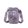 New messenger bag women's bag simple bow small square bag casual going out mobile phone bag water cup bag tide